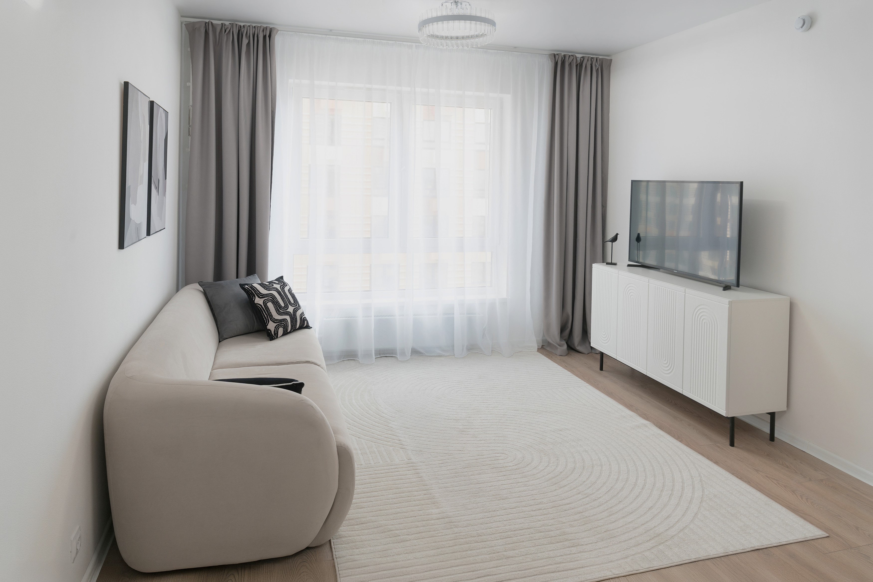 Хоумстейджинг квартиры  в ПИК. ЖК «Амурский парк», EURO3, 90 м² в ЖК Амурский парк